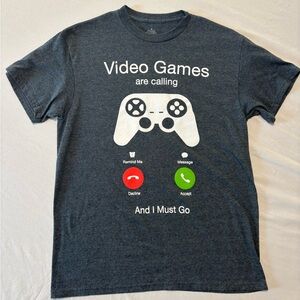 Source Unknown Video Game Controller T-Shirt - Dark Gray